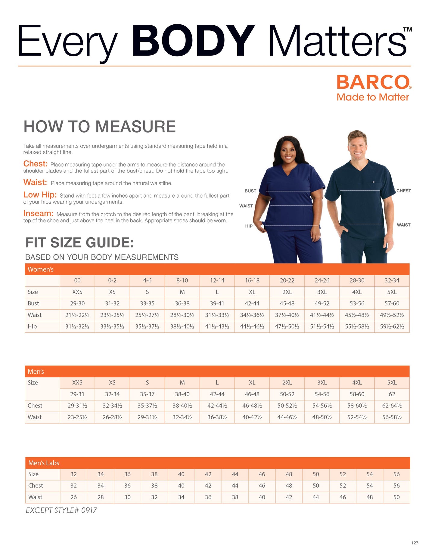 Barco unify scrubs