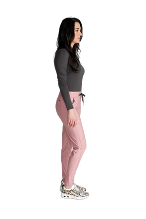 Mauve Orchid, women's medical uniform pants , fashionable nurses uniforms