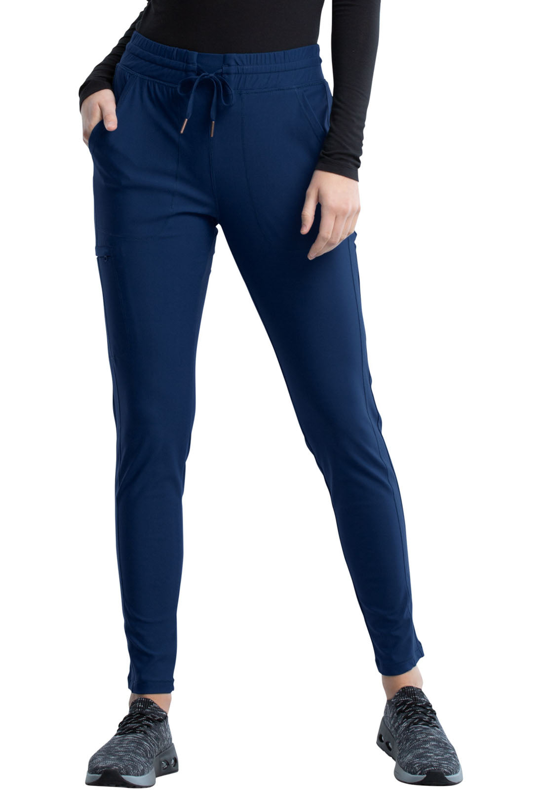 Navy, women's medical uniform pants	, fashionable nurses uniforms