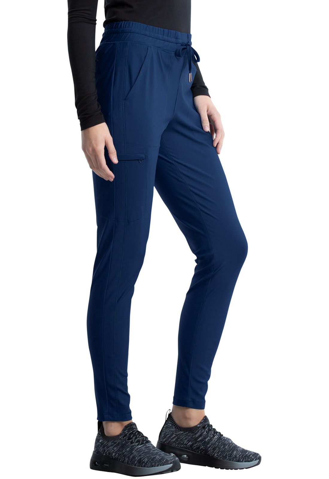 Navy, women's medical uniform pants	, fashionable nurses uniforms