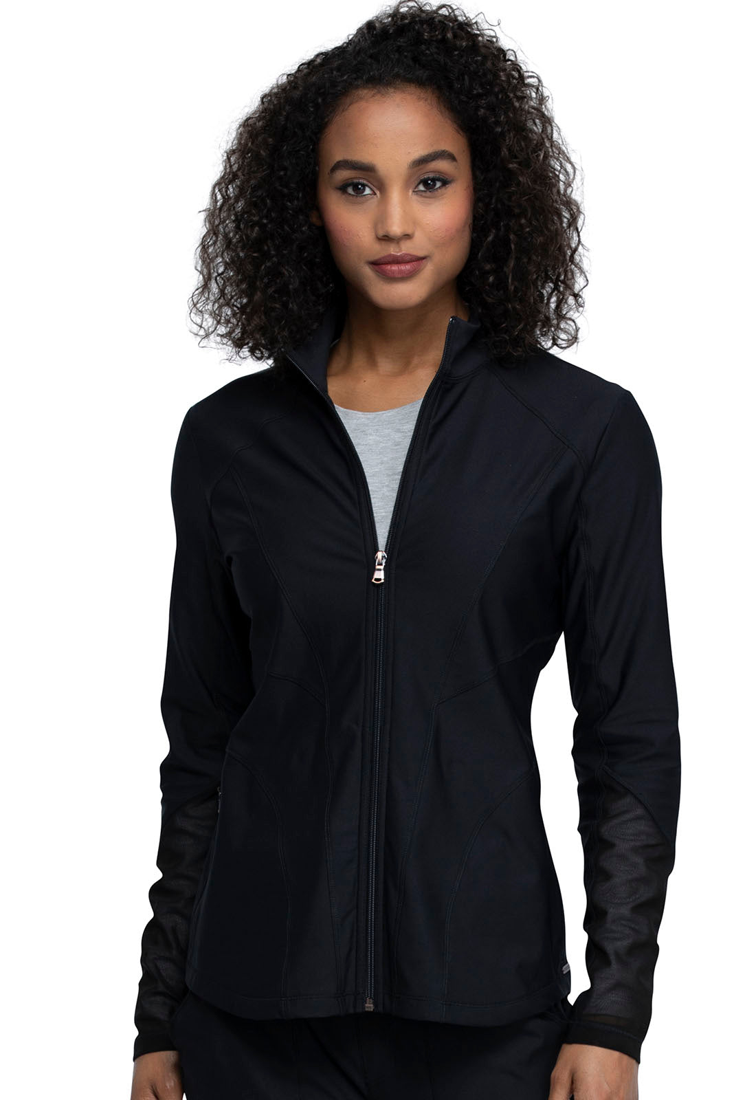 Women's Cherokee Form Zip Front Jacket - BodyMoves Scrubs Boutique