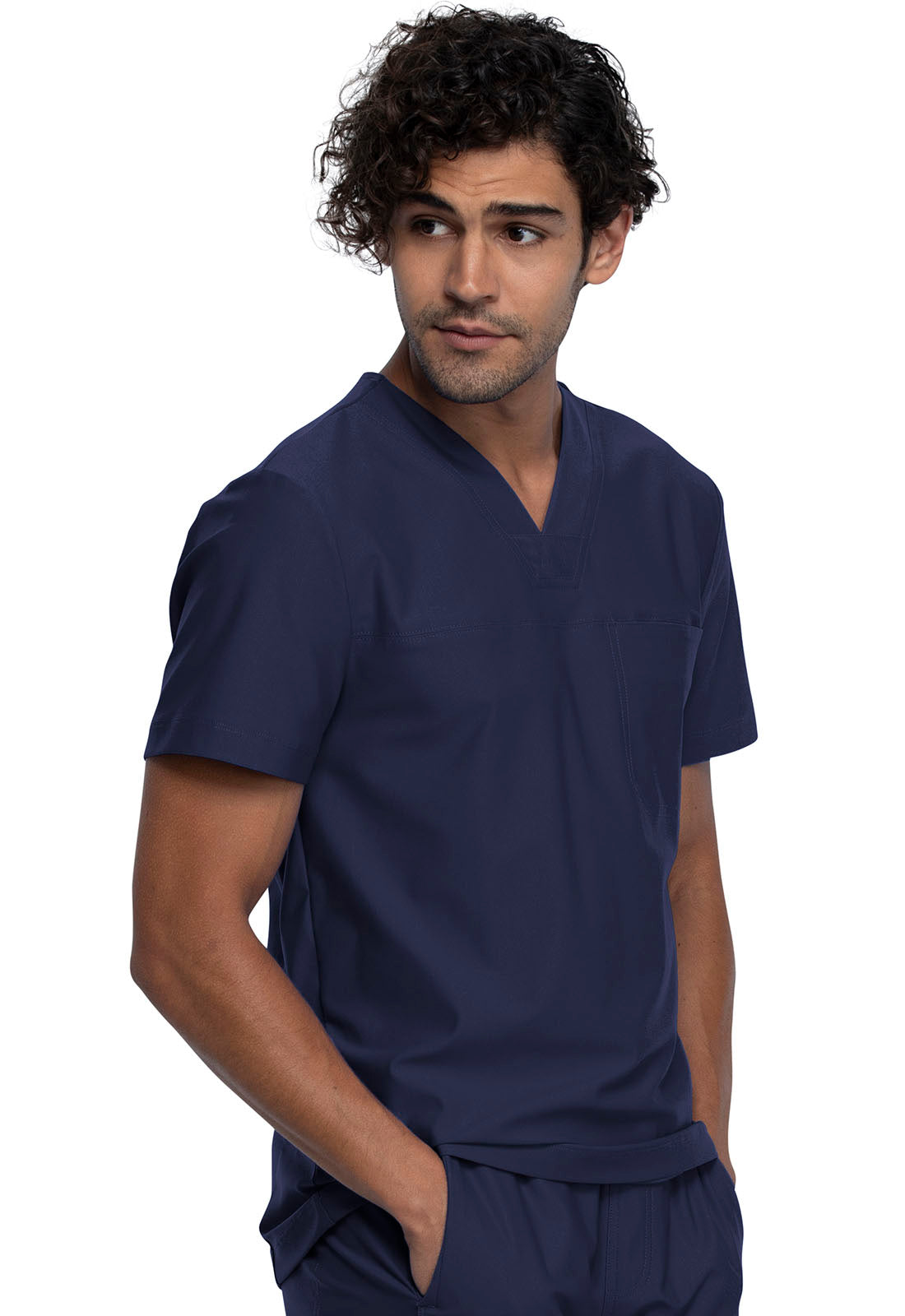 Men's Cherokee Form Tuckable V-Neck Top - BodyMoves Scrubs Boutique