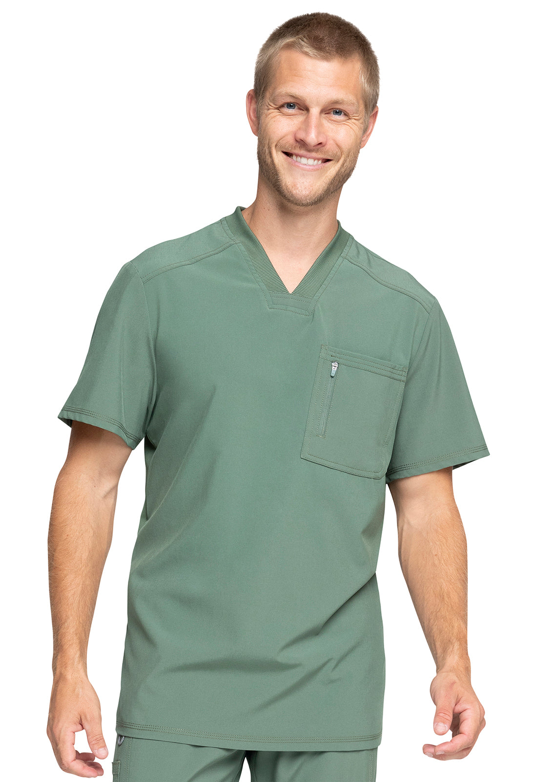 Men's Cherokee Infinity Tuckable V-Neck Top - BodyMoves Scrubs Boutique