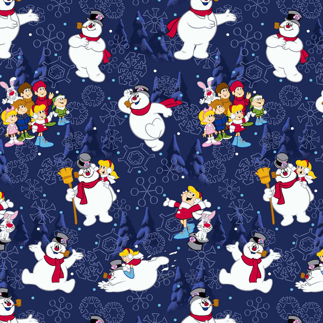 Women's V-Neck Top in Stay Frosty