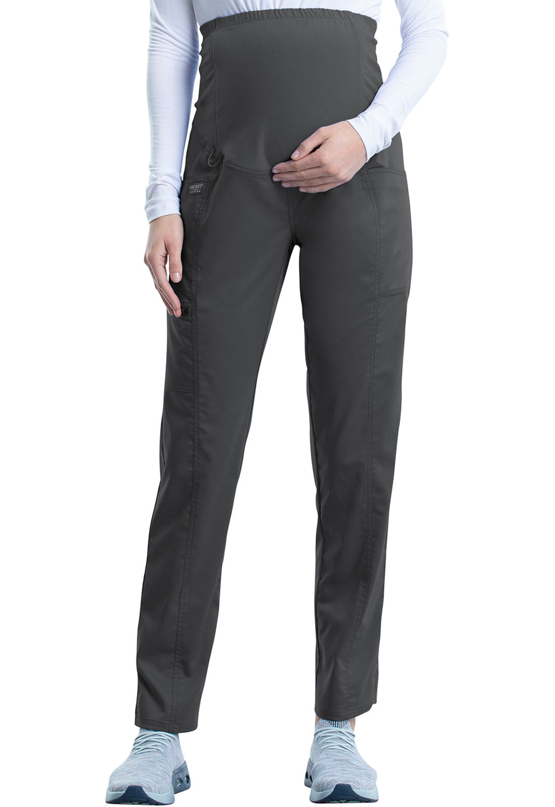 Women's Cherokee Maternity Straight Leg Pant - BodyMoves Scrubs Boutique