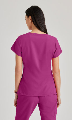 Women's Barco Unify PURPOSE Scrub Top *Magenta Rush*
