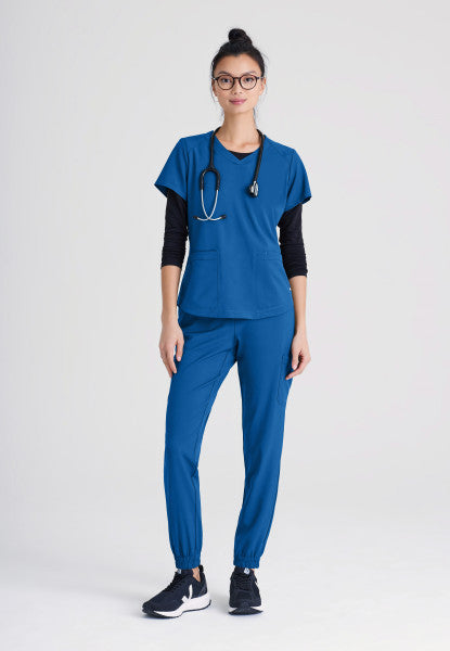 Women's Grey's Anatomy Evolve "Terra" Jogger in Tall Length - BodyMoves Scrubs Boutique