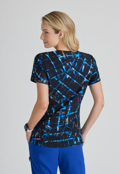 Women's BARCO ONE™ Fashion Print Top *Arcade Dreams*