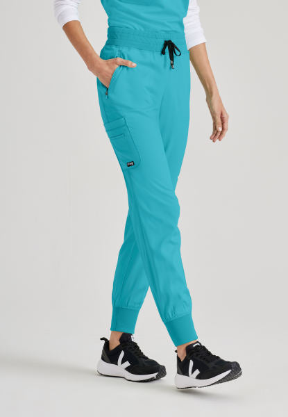 Women's Grey's Anatomy "Eden" Jogger in Petite Length - BodyMoves Scrubs Boutique