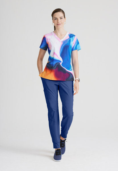 Women's BARCO ONE™ Fashion Print Top *Shimmering Skies*