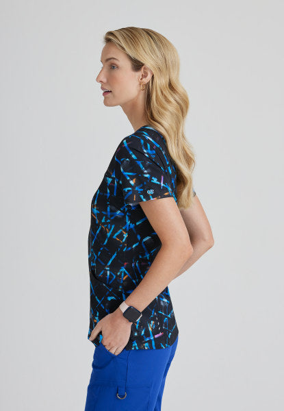 Women's BARCO ONE™ Fashion Print Top *Arcade Dreams*
