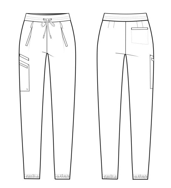 Women's Barco Unify MISSION Scrub Pant *MAGENTA RUSH*