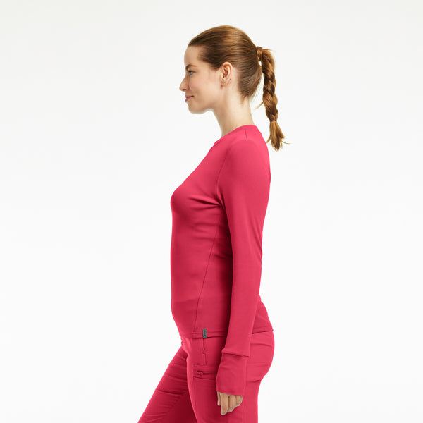Women's Landau Forward Long-Sleeve Tee - BodyMoves Scrubs Boutique