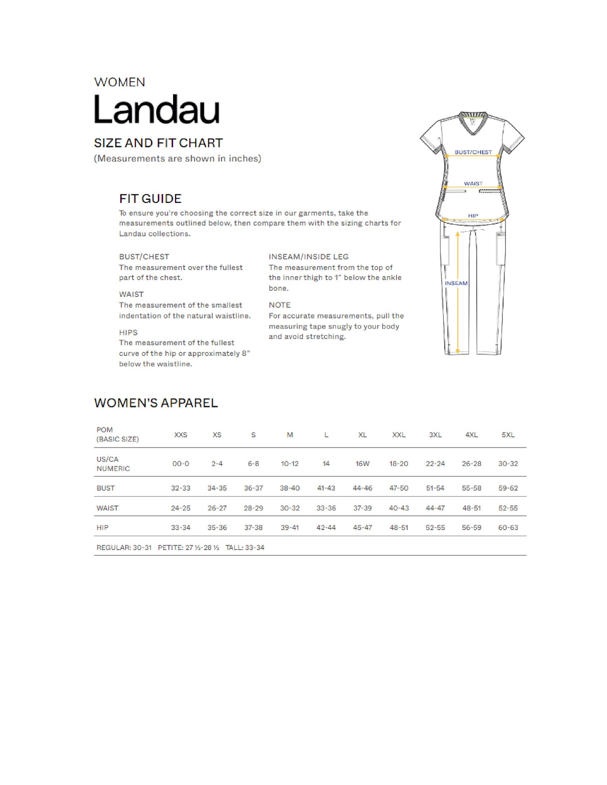 Women's Landau Forward Jogger Scrub Pants in Tall Length - BodyMoves Scrubs Boutique