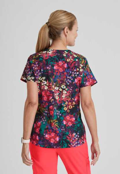 Grey's Anatomy "Wild Garden" Ella Print Top