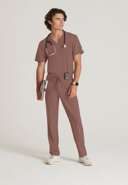 Men's Grey's Anatomy Evolve V-Neck "Journey" Top - BodyMoves Scrubs Boutique