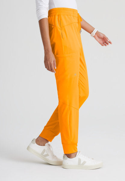 Women's BARCO ONE™ Boost Jogger *BRIGHT TURMERIC* - BodyMoves Scrubs Boutique