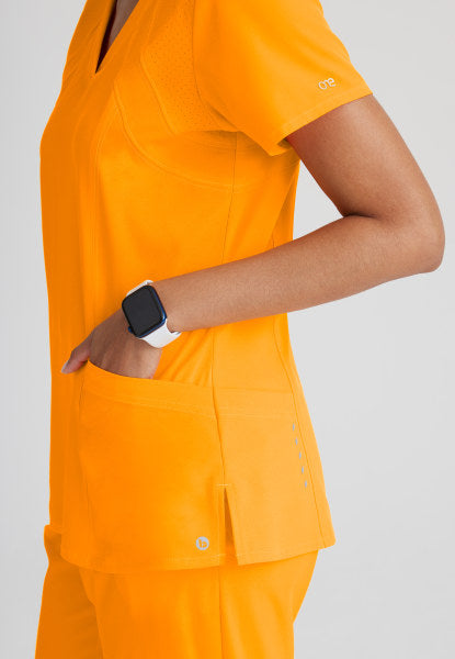 Women's BARCO ONE™ Racer Top *BRIGHT TURMERIC*