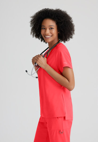 Women's Grey's Anatomy "Bree" Top - BodyMoves Scrubs Boutique