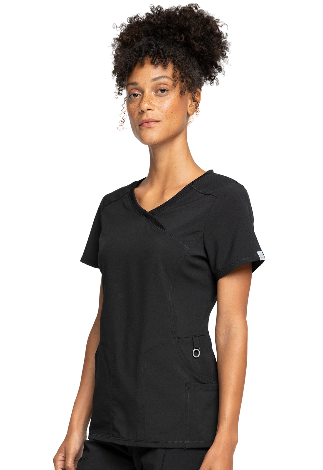 women's medical uniform tops, fashionable nurses uniforms, Women's Cherokee Infinity Mock Wrap Top