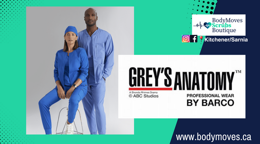 Grey's Anatomy Scrubs at BodyMoves Scrubs Boutique