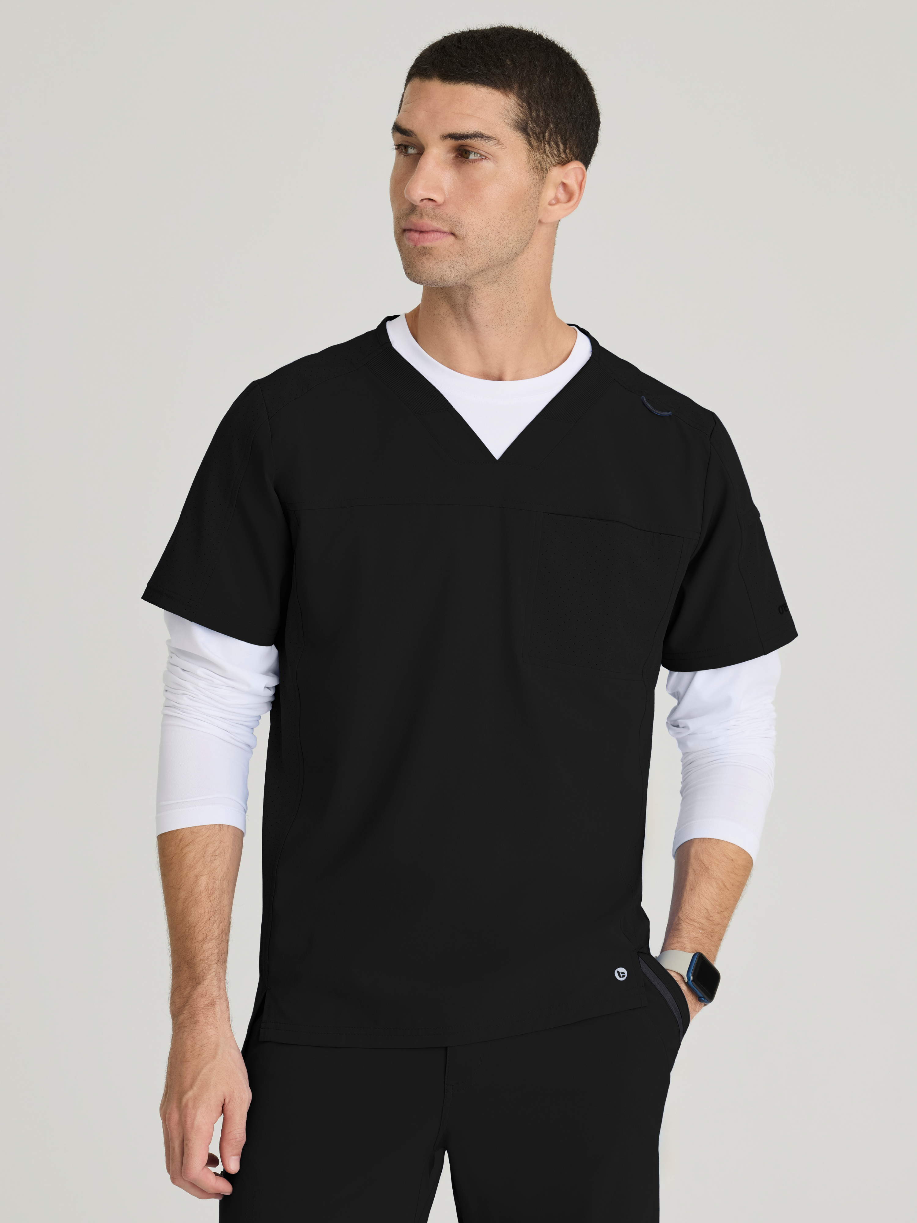 Velocity 2-Pocket V-Neck Scrub Top BARCO® One