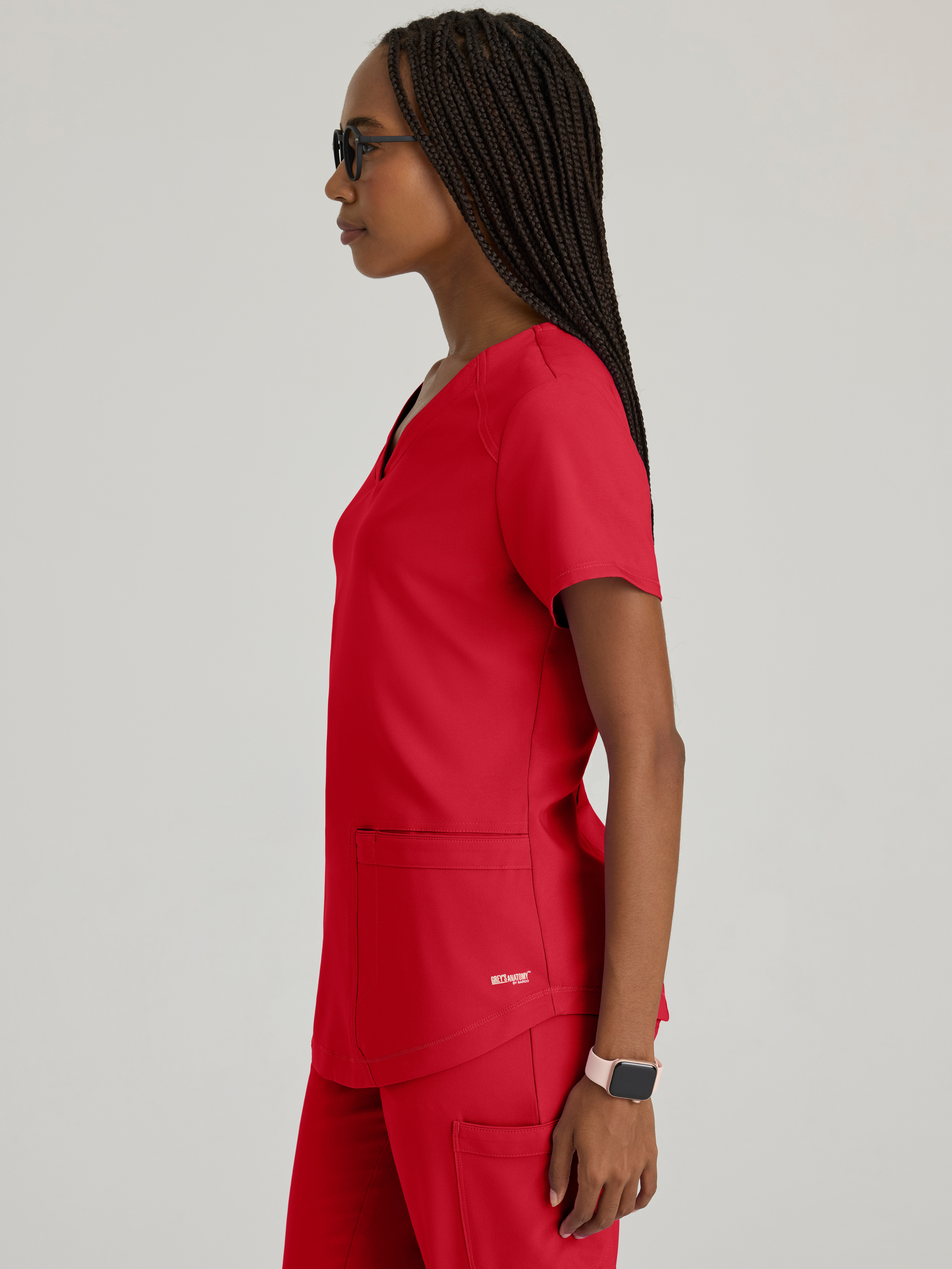 Rhythm 2-Pocket Ciclo® Scrub Top Grey's Anatomy™ by BARCO®  Evolve