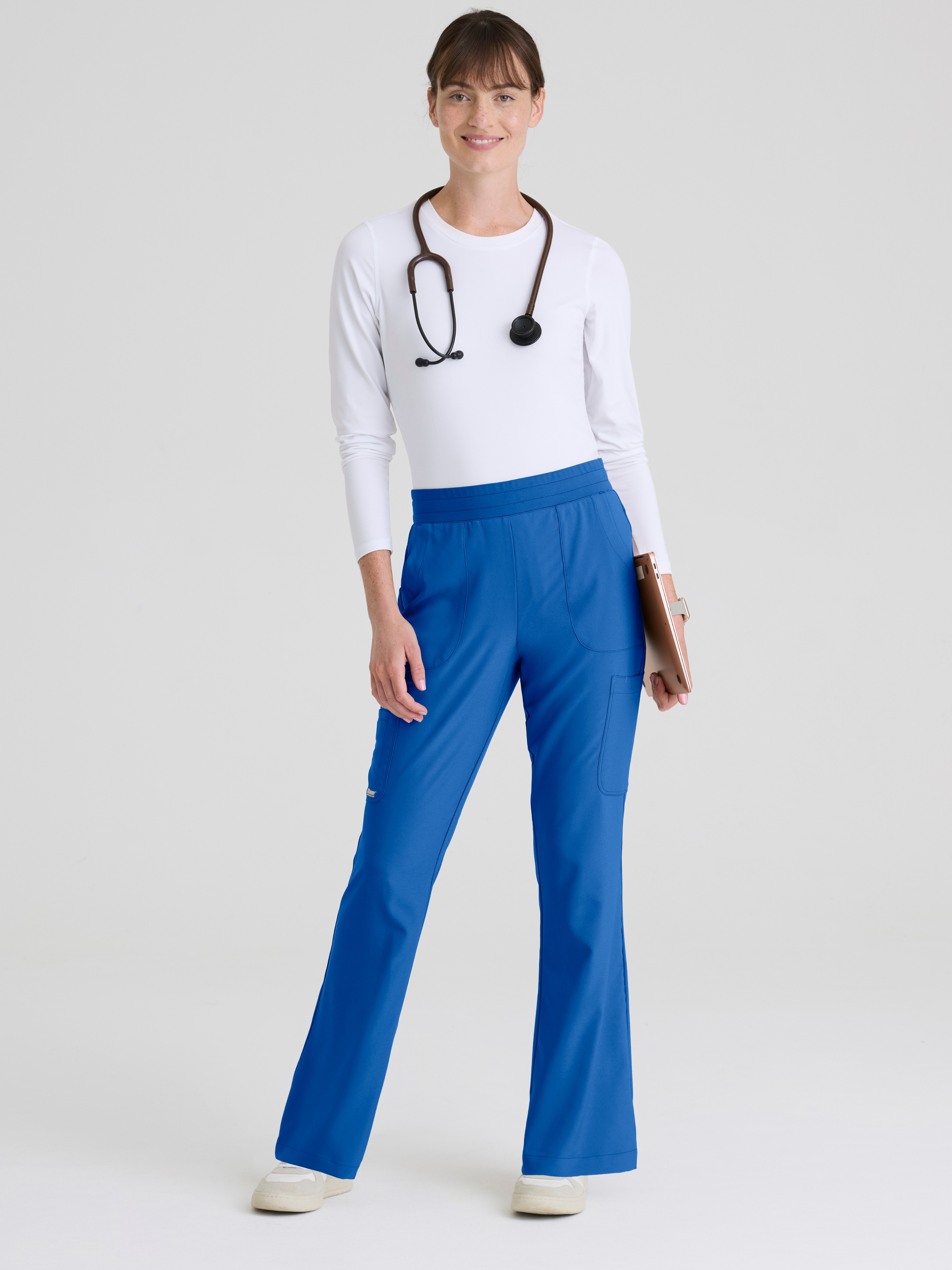 Sky 6-Pocket Jersey Waistband Fit & Flare Pant Grey's Anatomy™ by BARCO® Evolve