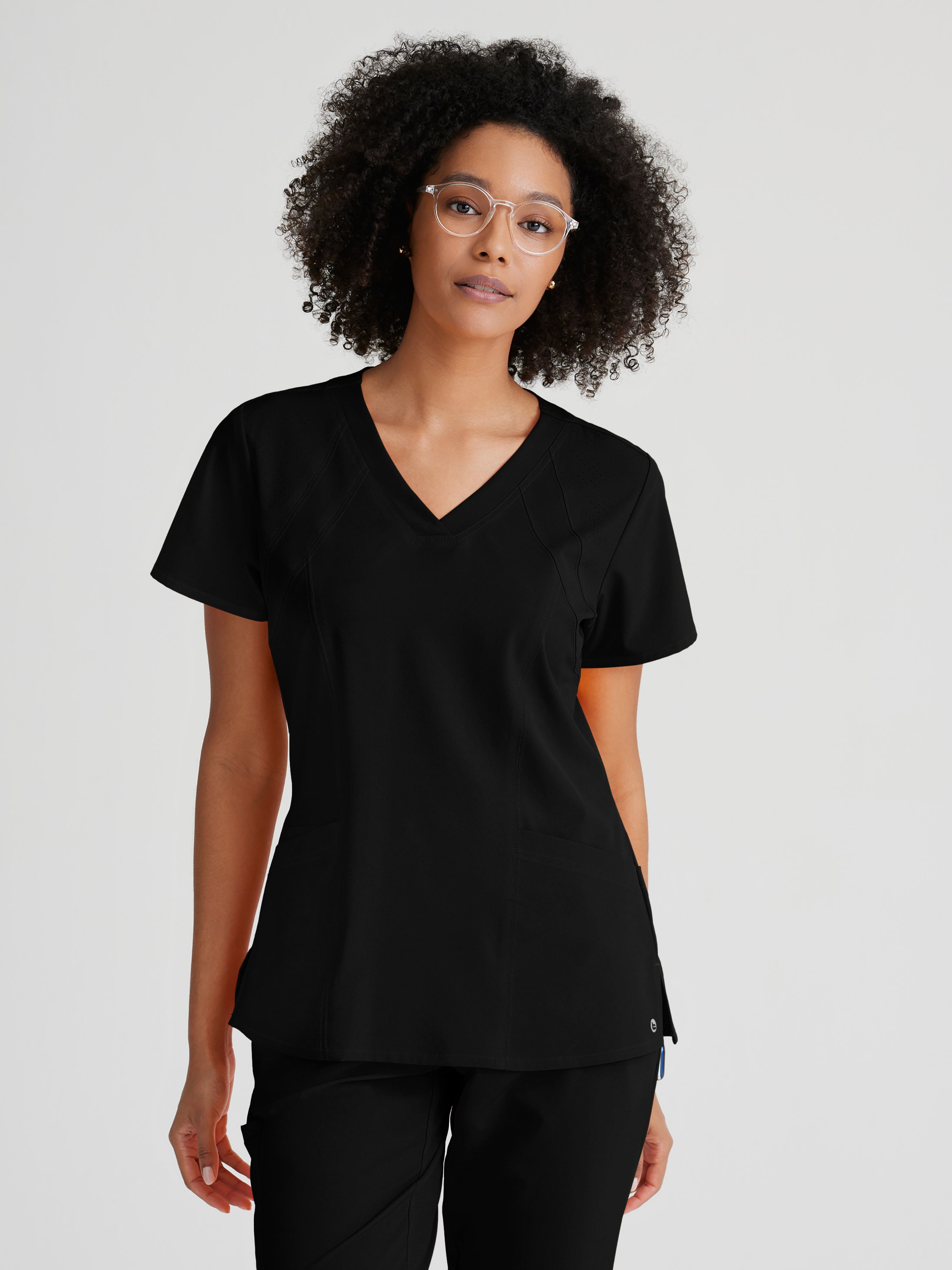 Racer 4-Pocket V-Neck Scrub Top BARCO® One