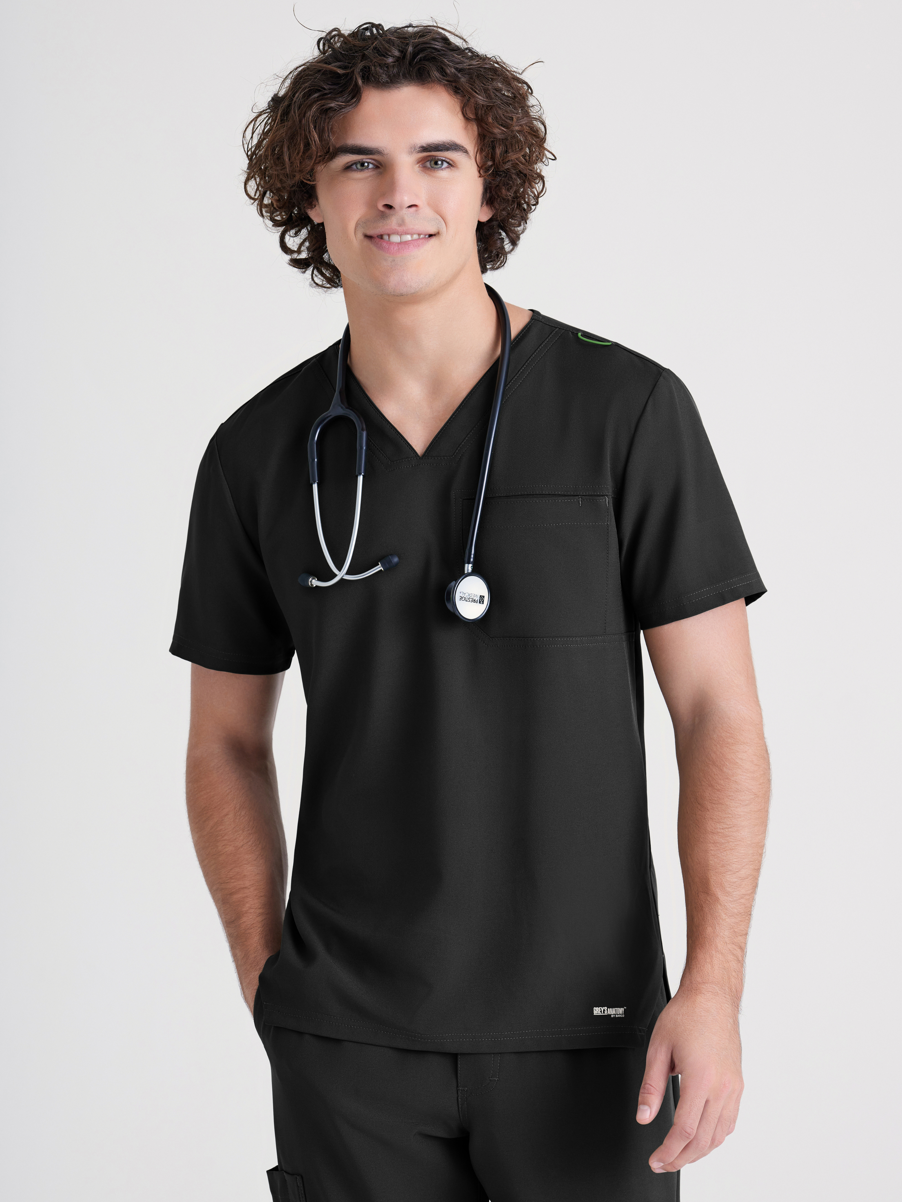 Journey 1-Pocket Ciclo® Scrub Top Grey's Anatomy™ by BARCO® Evolve