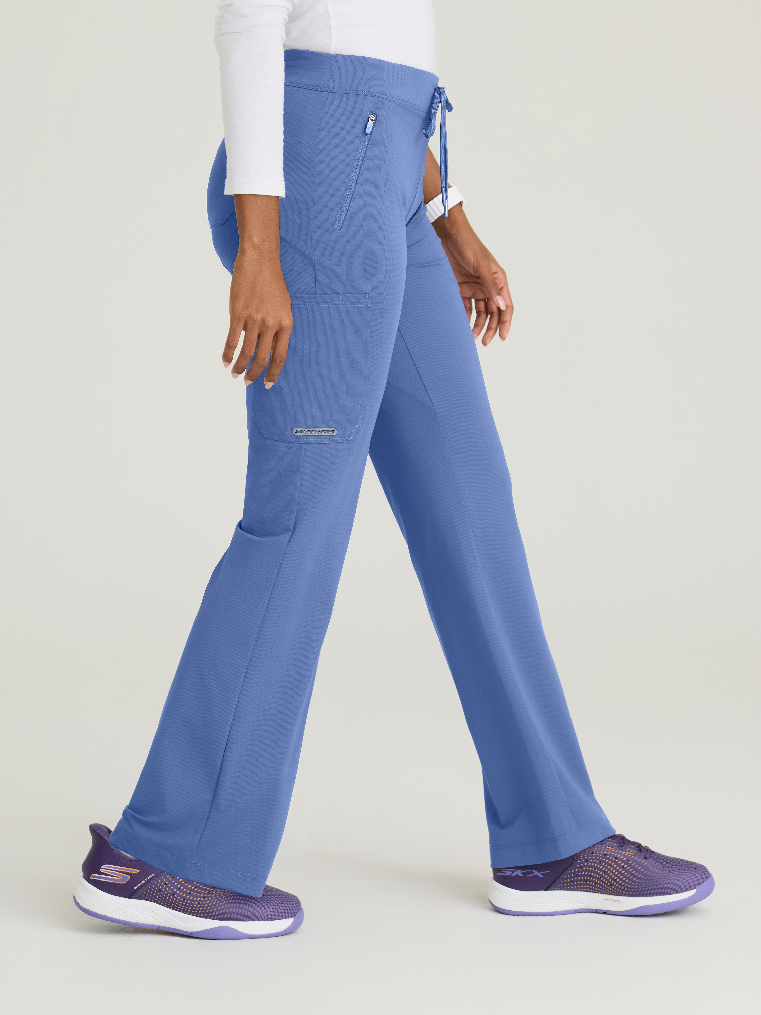 Glide 4-Pocket Fit and Flare Pant Skechers™ by BARCO® Slip-ins