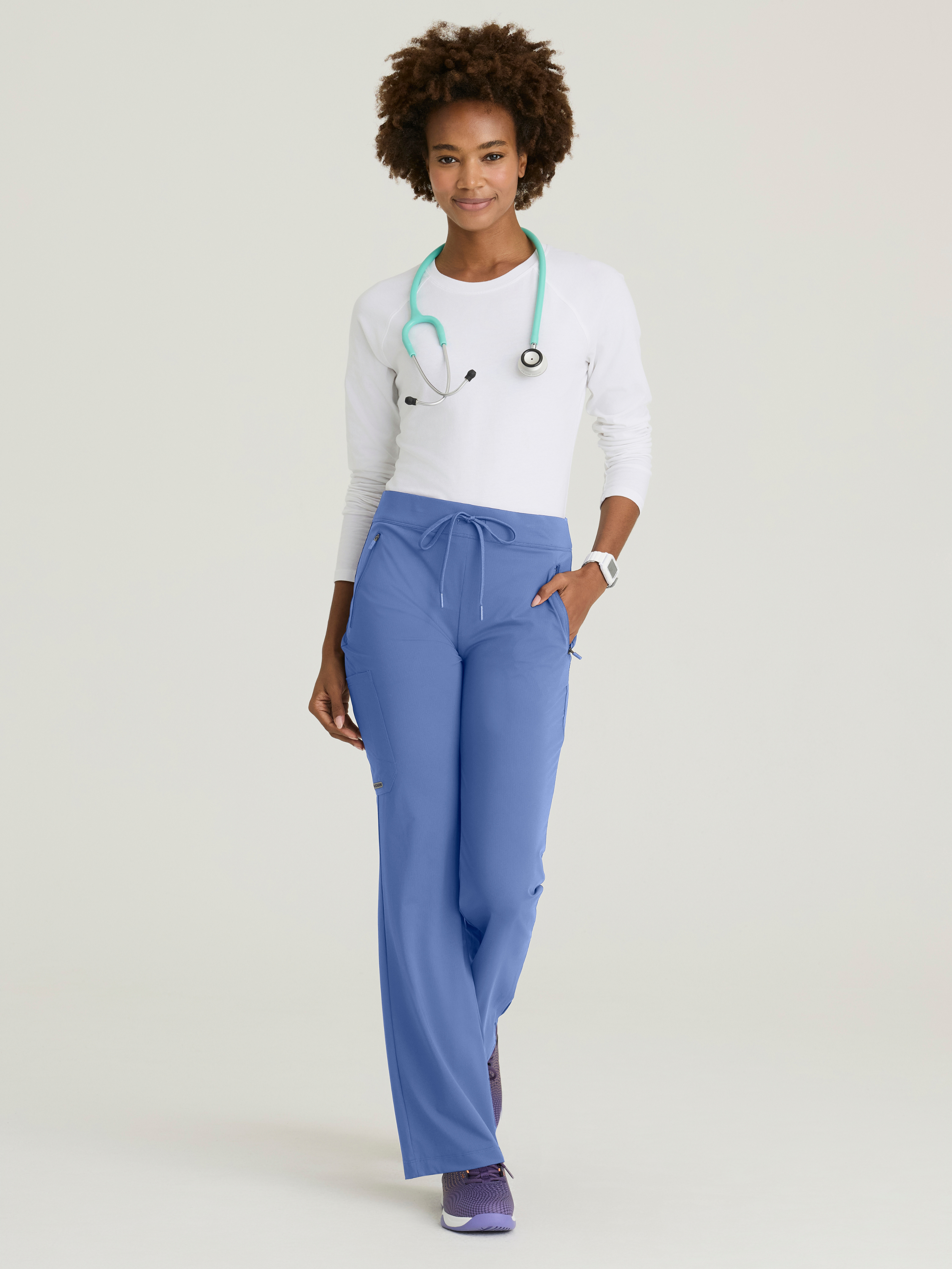 Glide 4-Pocket Fit and Flare Pant Skechers™ by BARCO® Slip-ins