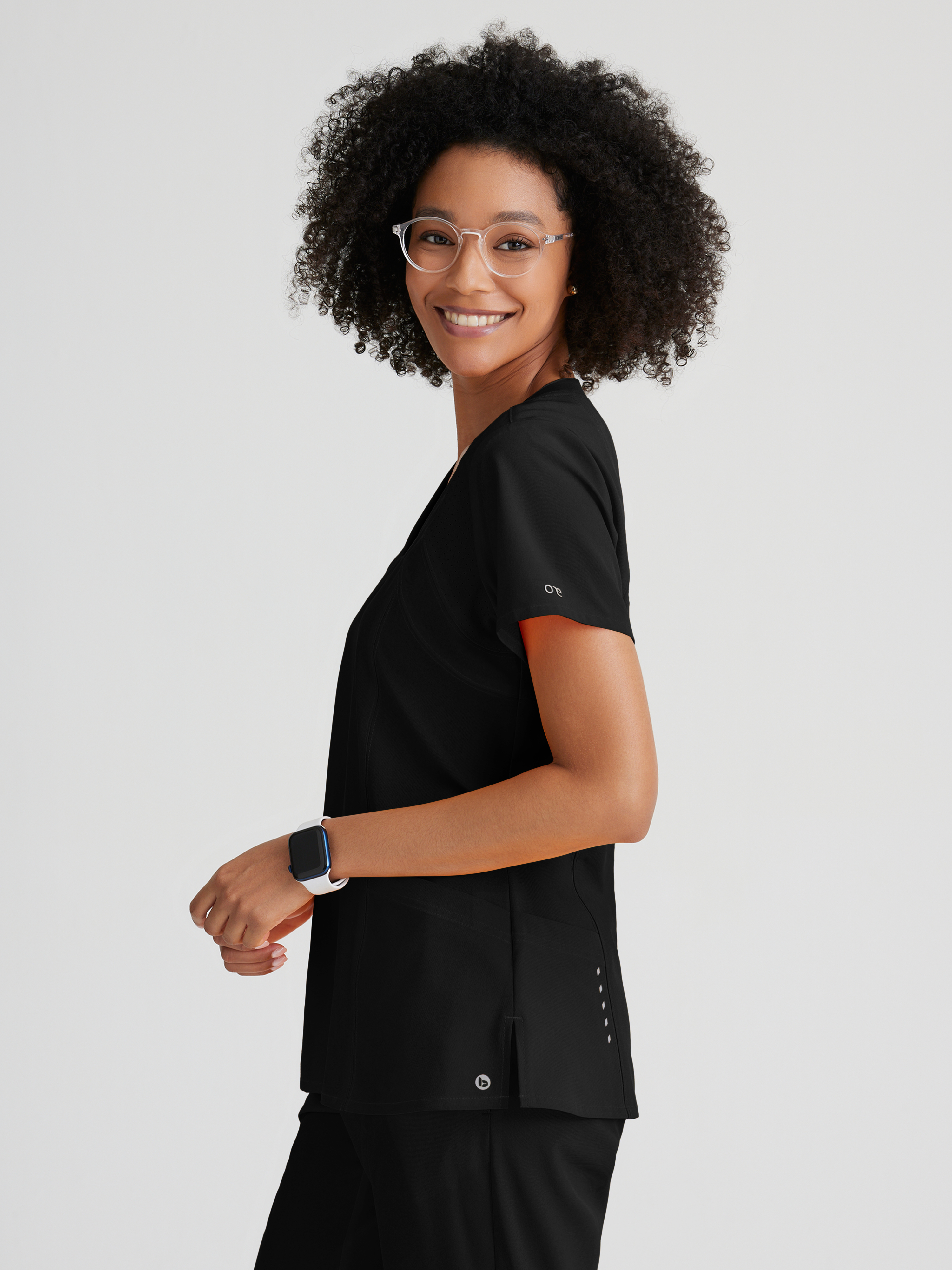 Racer 4-Pocket V-Neck Scrub Top BARCO® One