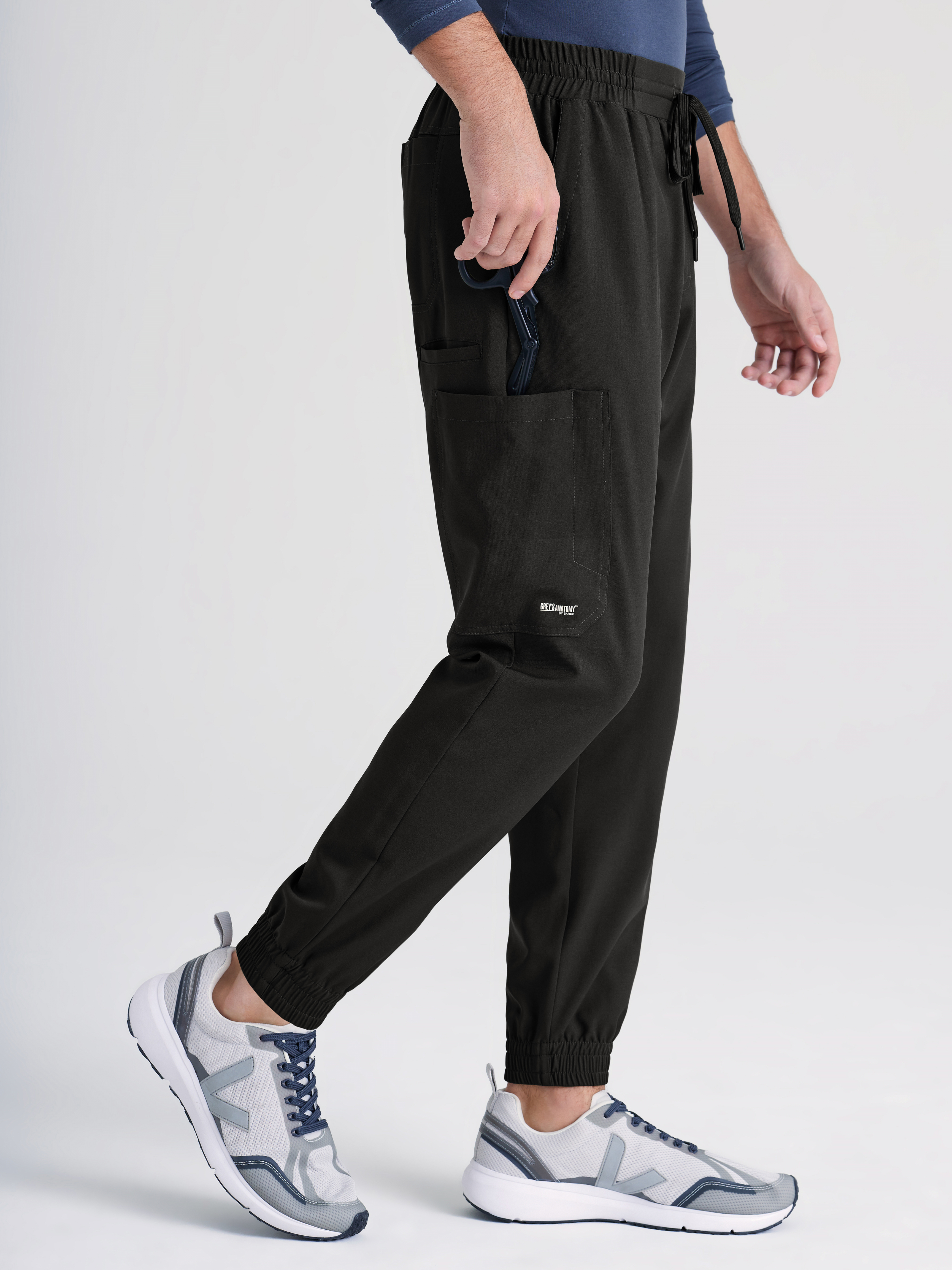 Voyager 5-Pocket CICLO® Jogger Scrub Pant Grey's Anatomy™ by BARCO® Evolve