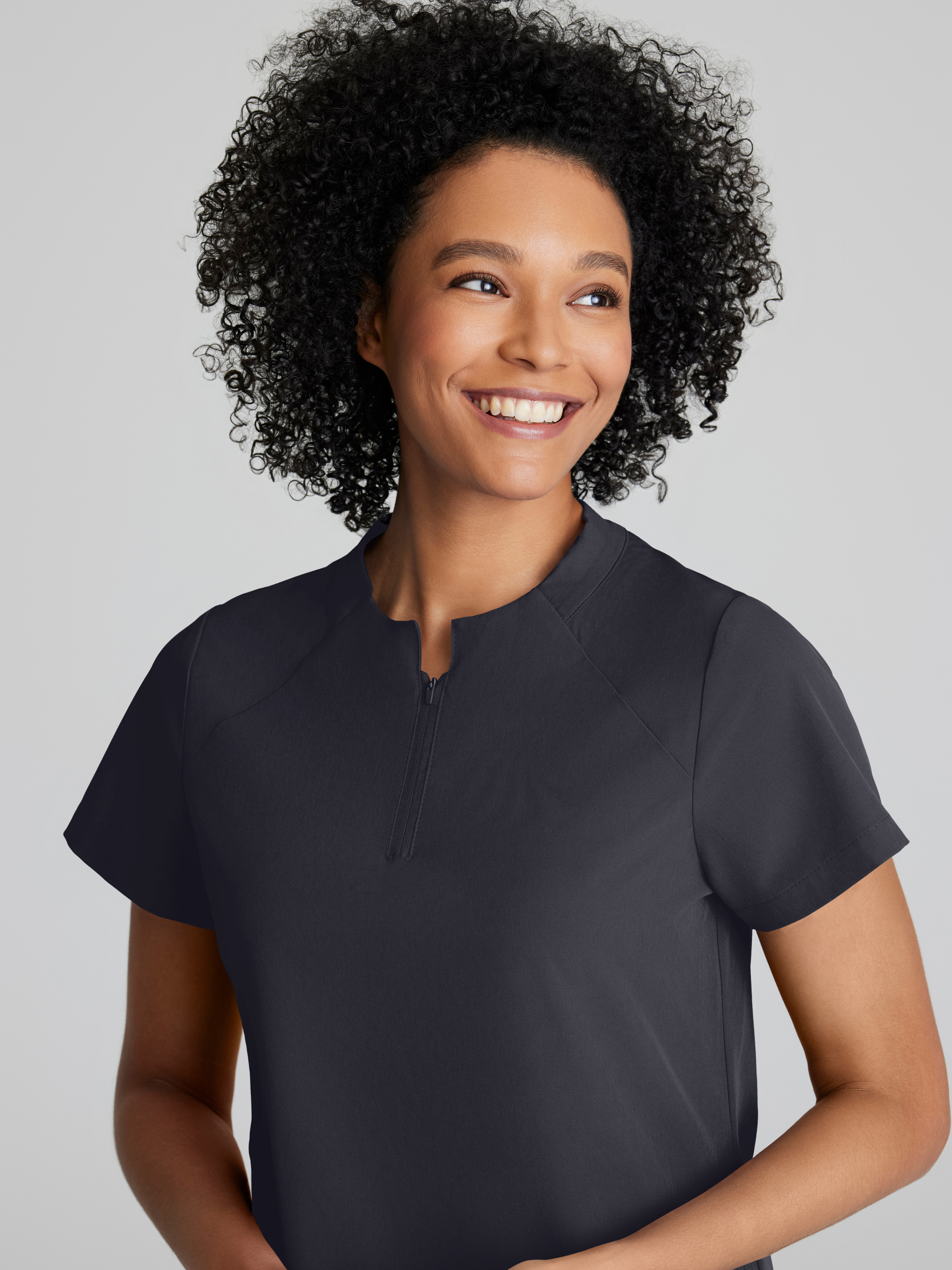 Flux 2-Pocket Banded Zip Collar Top BARCO® One