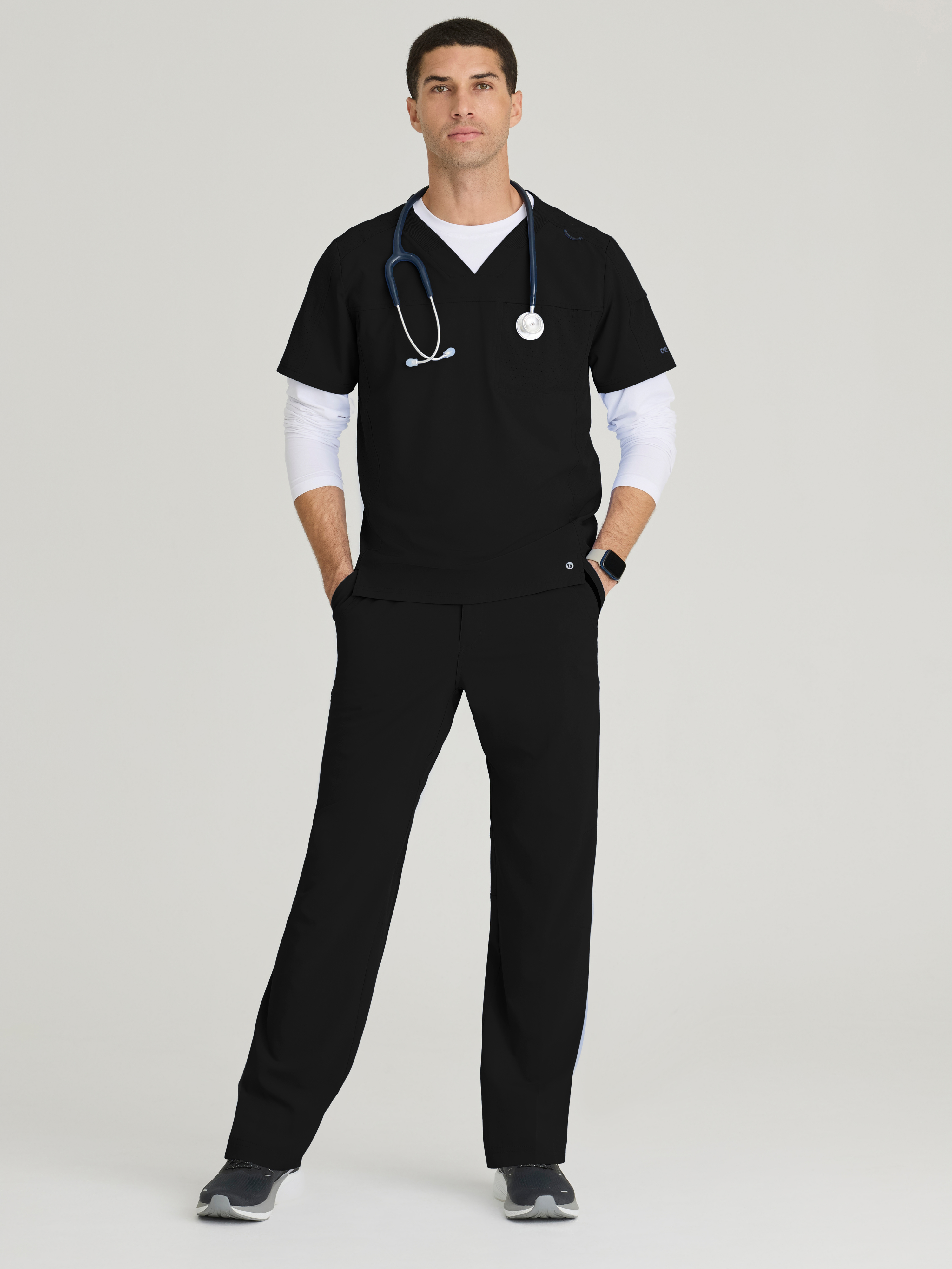 Velocity 2-Pocket V-Neck Scrub Top BARCO® One