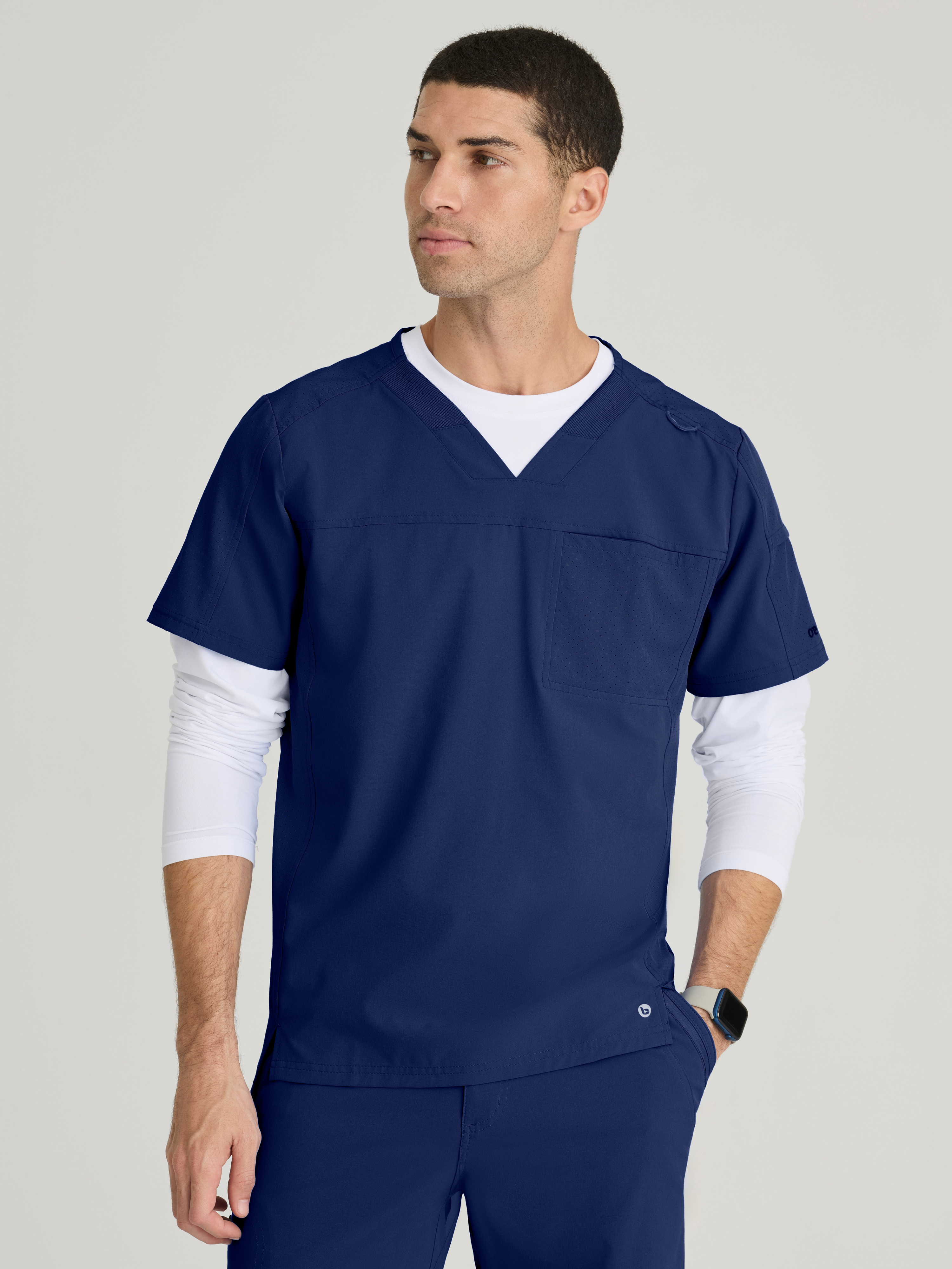 Velocity 2-Pocket V-Neck Scrub Top BARCO® One