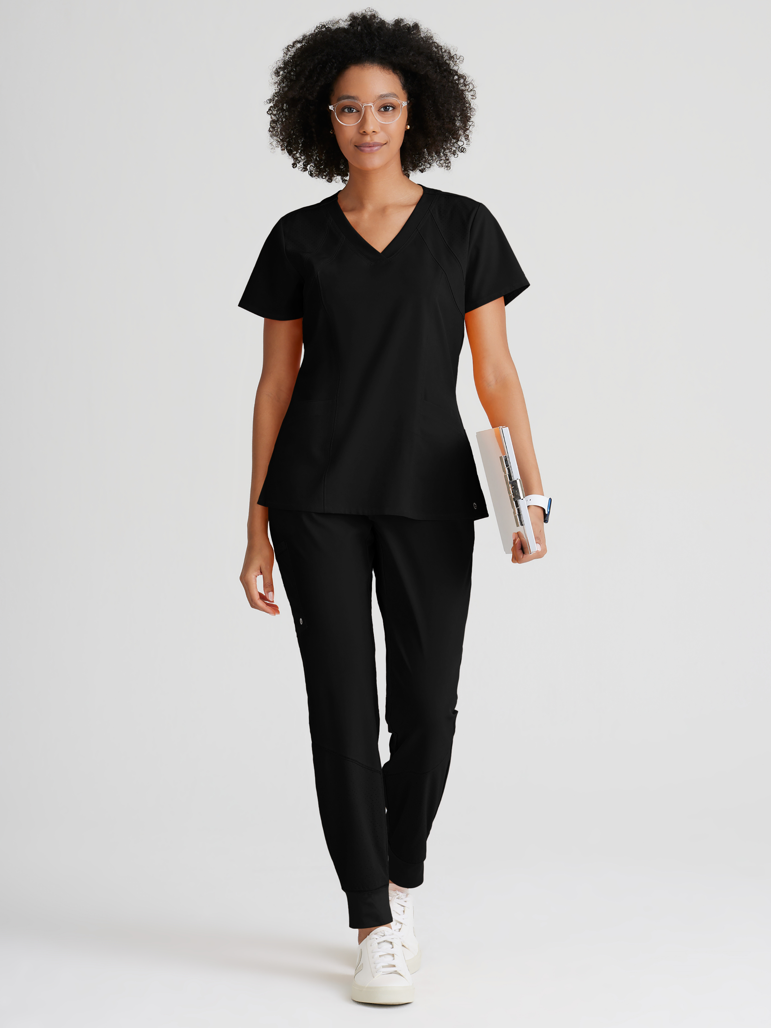 Racer 4-Pocket V-Neck Scrub Top BARCO® One