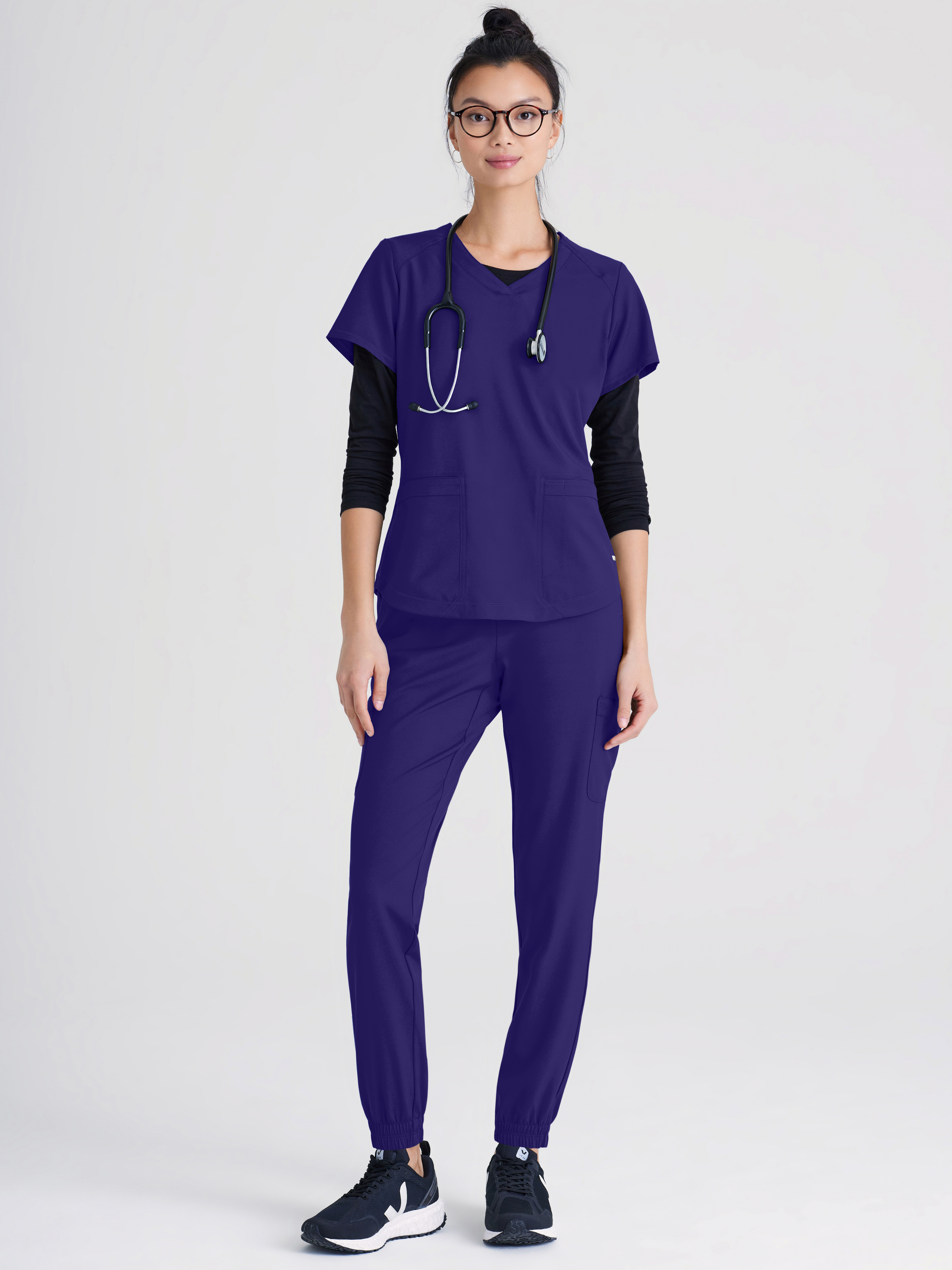 Rhythm 2-Pocket Ciclo® Scrub Top Grey's Anatomy™ by BARCO®  Evolve