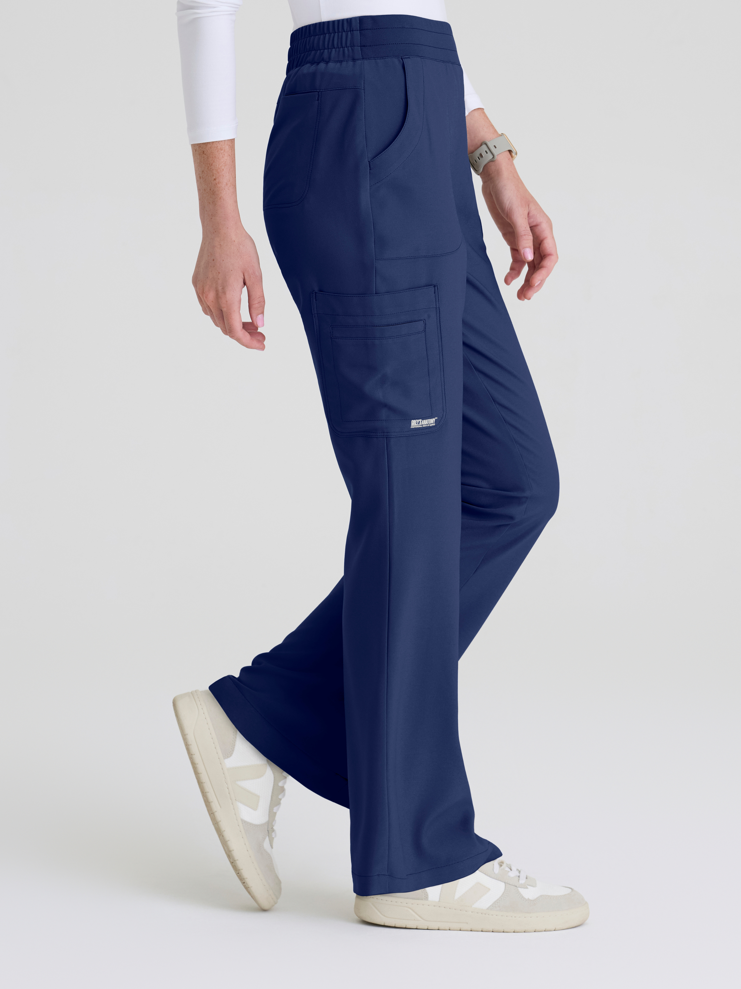 Sky 6-Pocket Jersey Waistband Fit & Flare Pant Grey's Anatomy™ by BARCO® Evolve