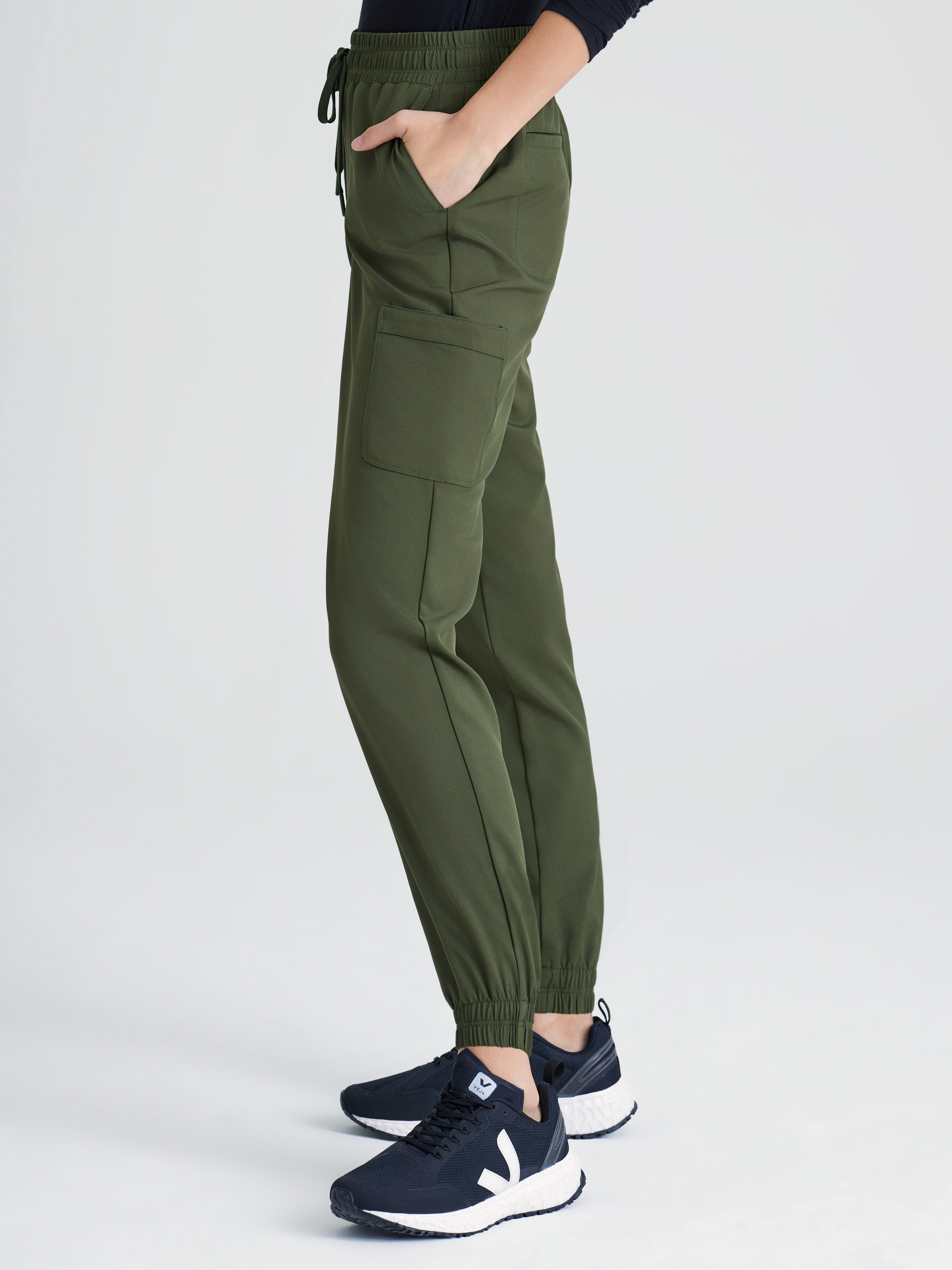 Terra 6-Pocket Mid-Rise Ciclo® Jogger Scrub Pant Grey's Anatomy™ by BARCO® Evolve