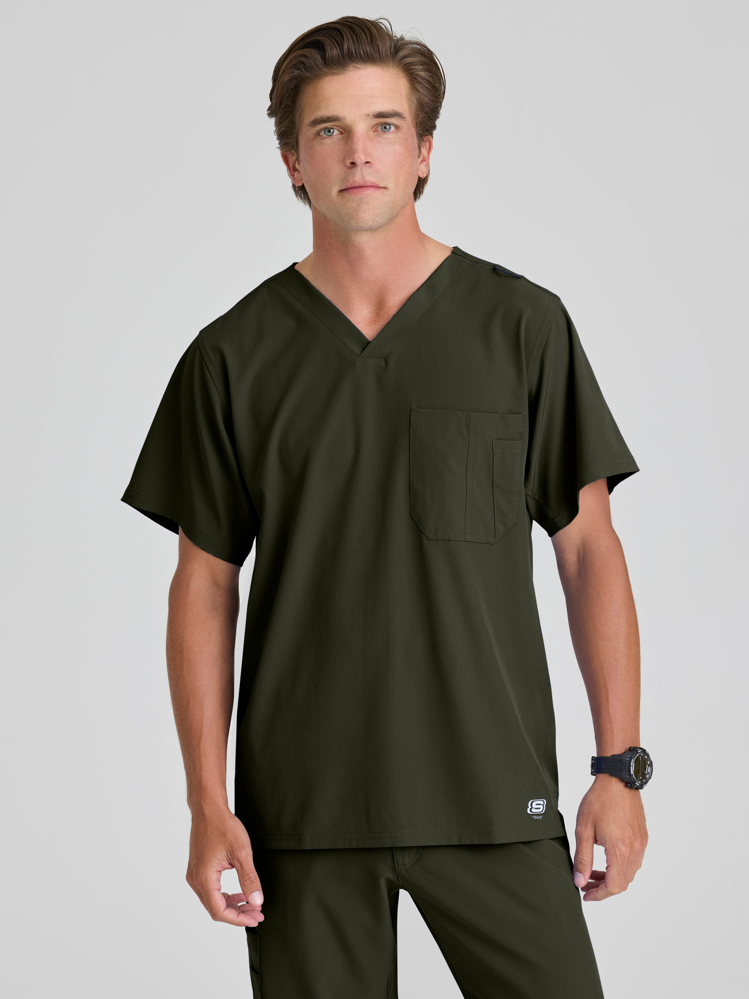 Structure 1-Pocket V-Neck Scrub Top Skechers™ by  BARCO®