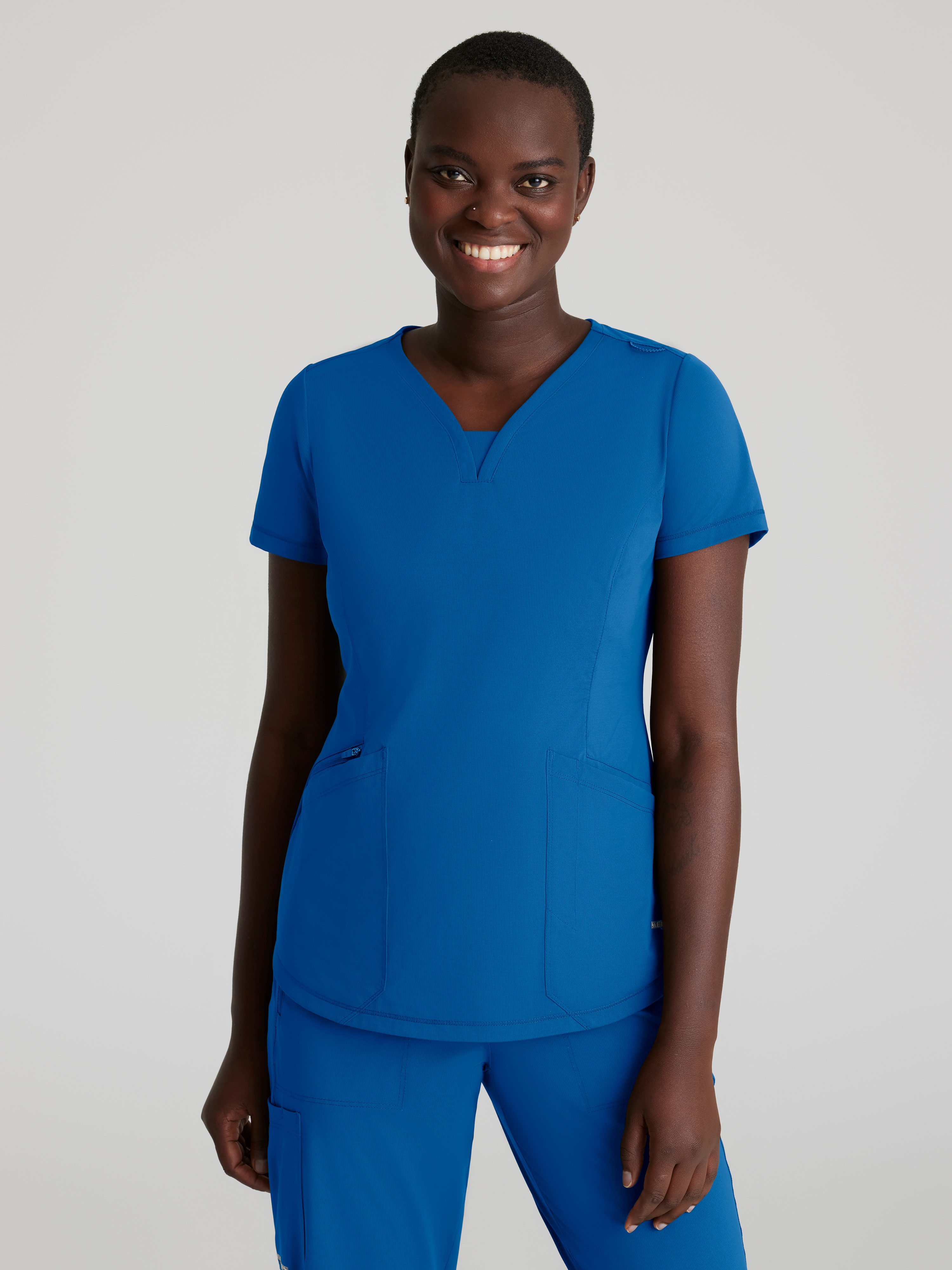 Serene 3-Pocket V-Neck Top Skechers™ by BARCO® Slip-ins