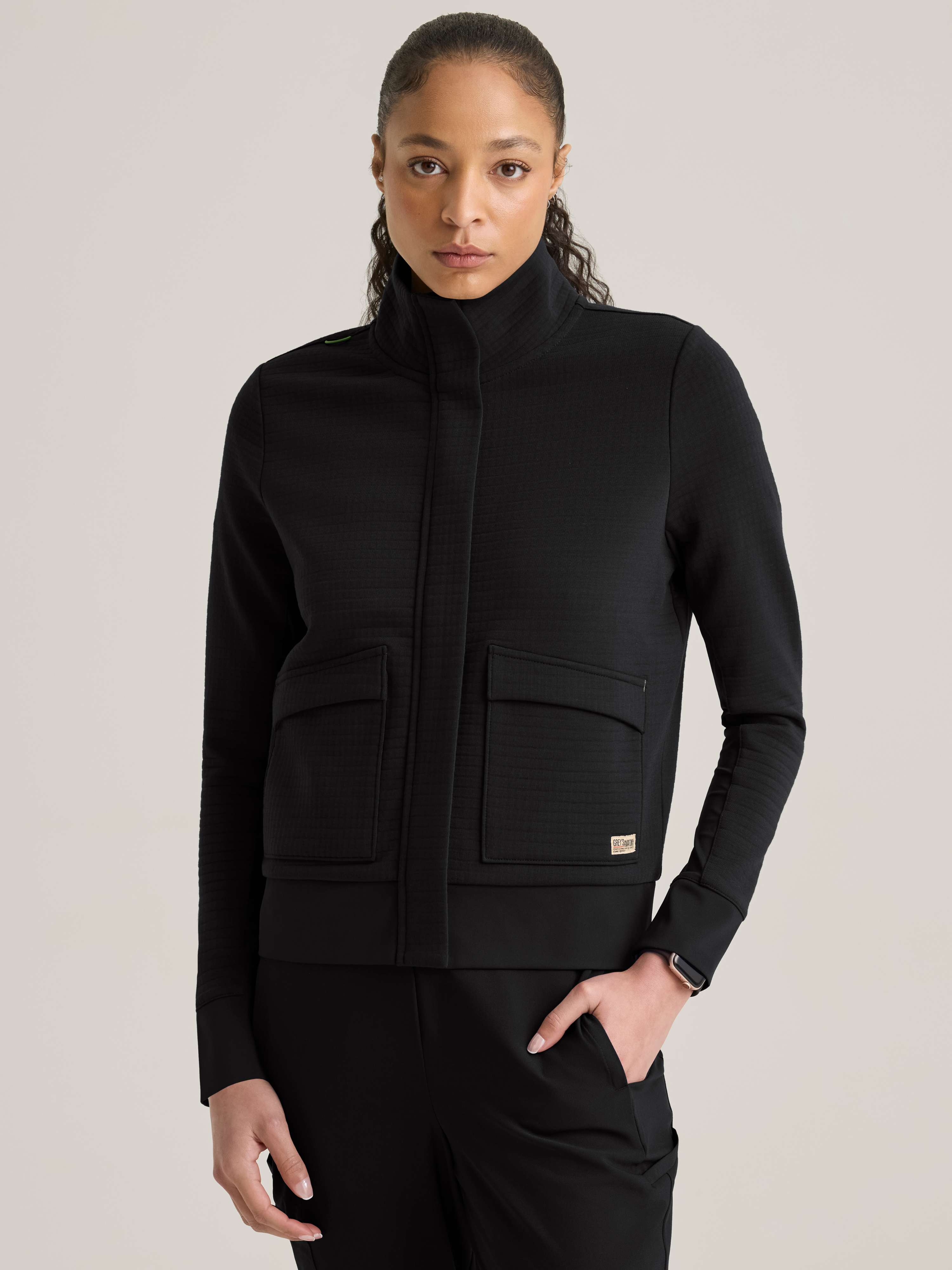 Regina Waffle Jacket