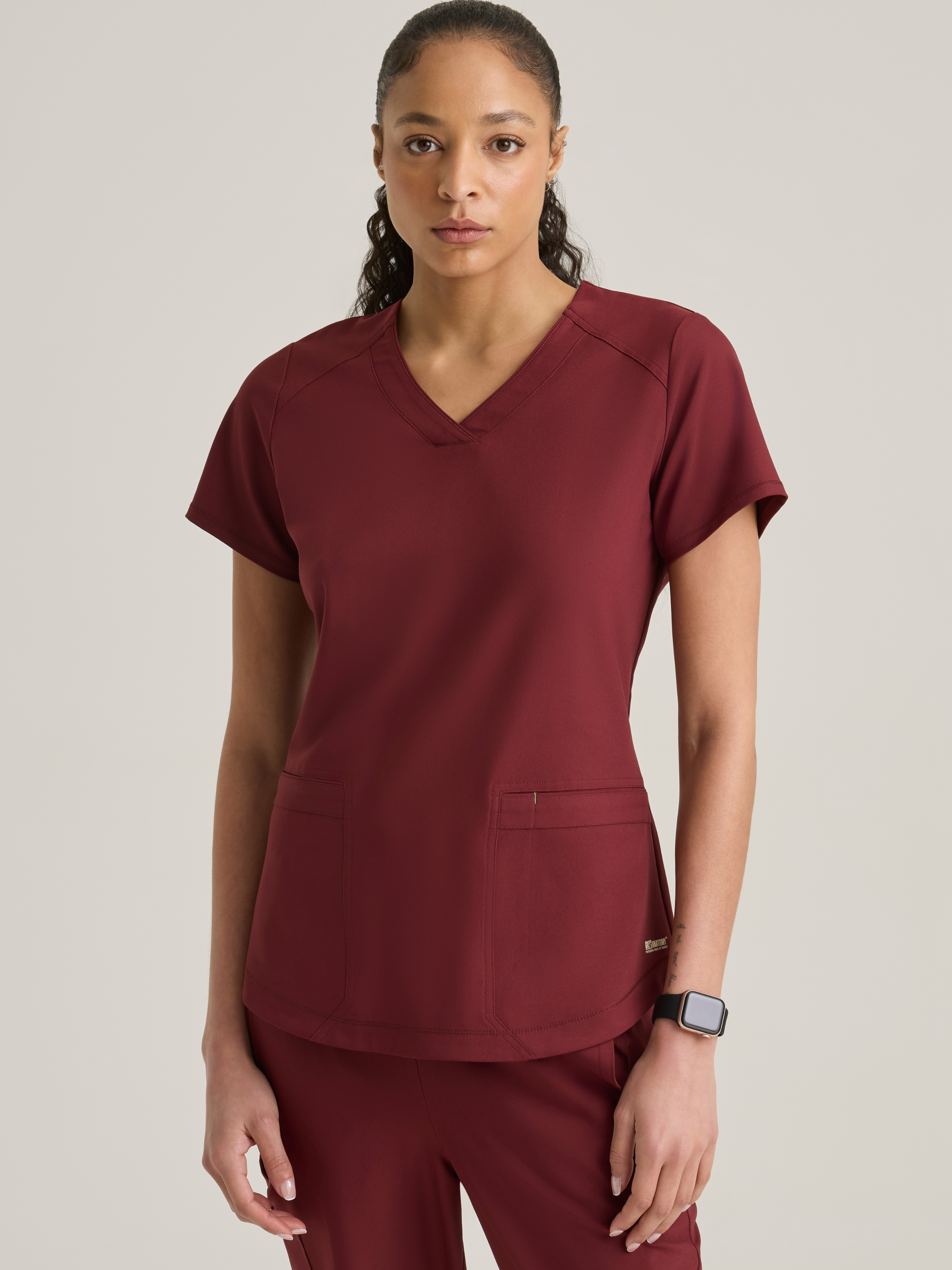 Rhythm 2-Pocket Ciclo® Scrub Top Grey's Anatomy™ by BARCO®  Evolve