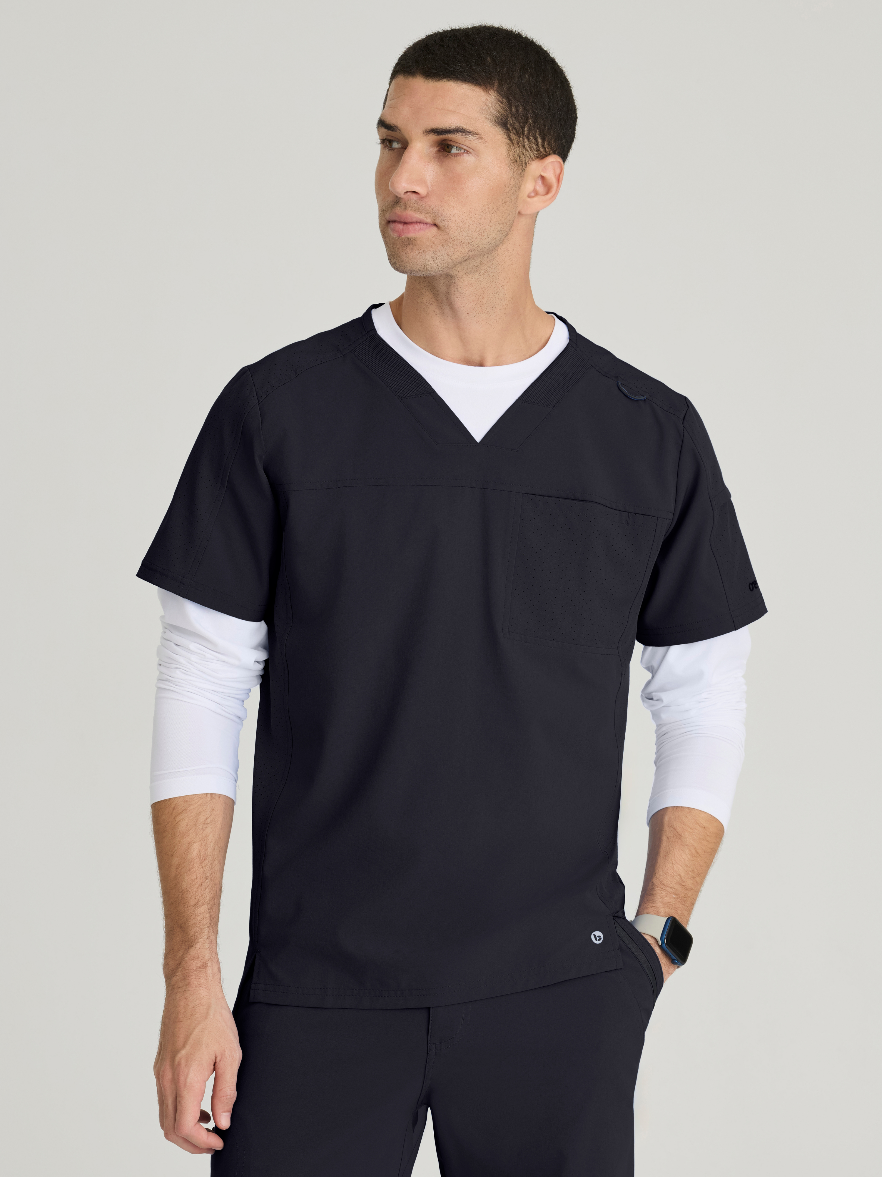 Velocity 2-Pocket V-Neck Scrub Top BARCO® One