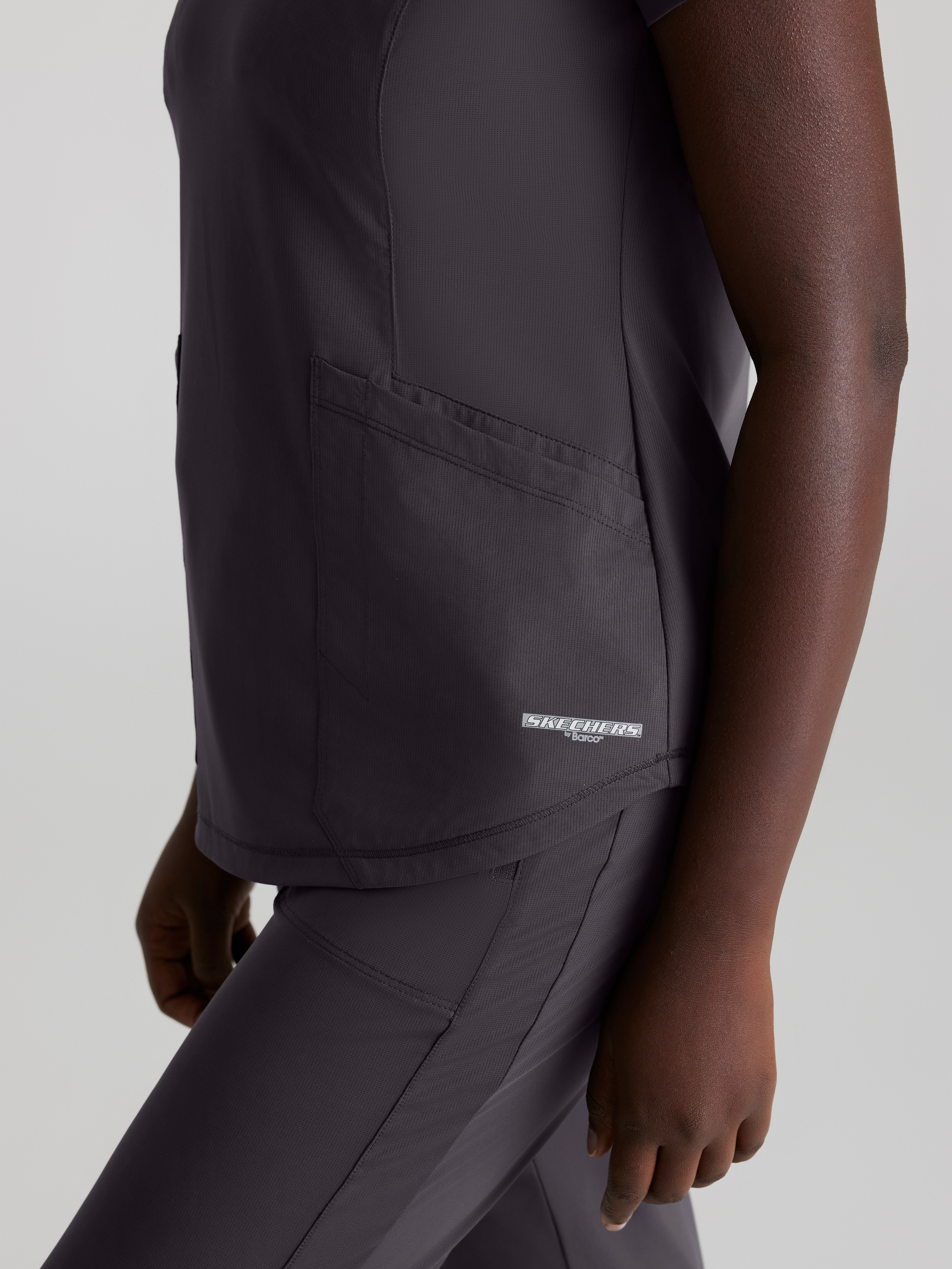 Serene 3-Pocket V-Neck Top Skechers™ by BARCO® Slip-ins