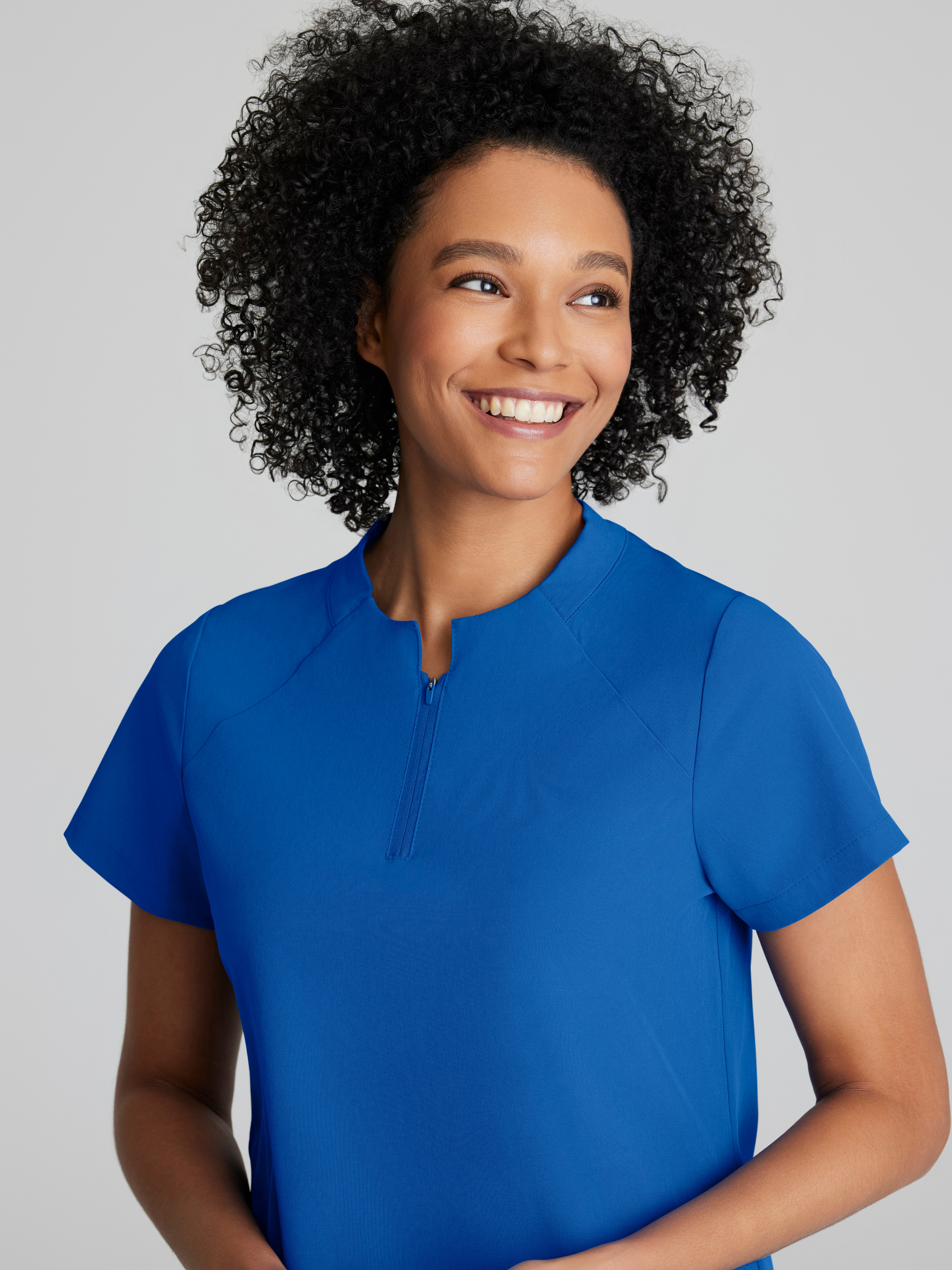 Flux 2-Pocket Banded Zip Collar Top BARCO® One