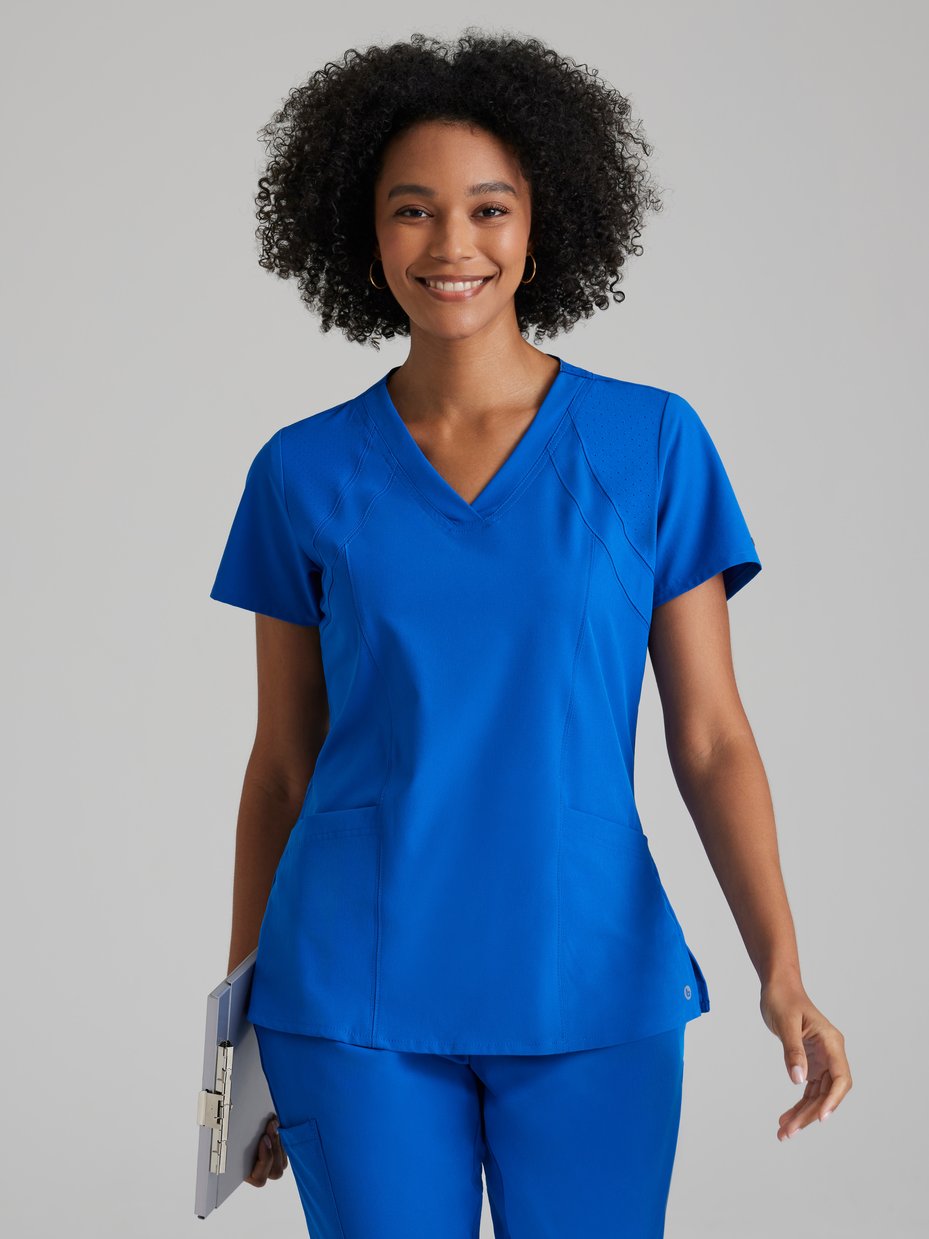 Racer 4-Pocket V-Neck Scrub Top BARCO® One