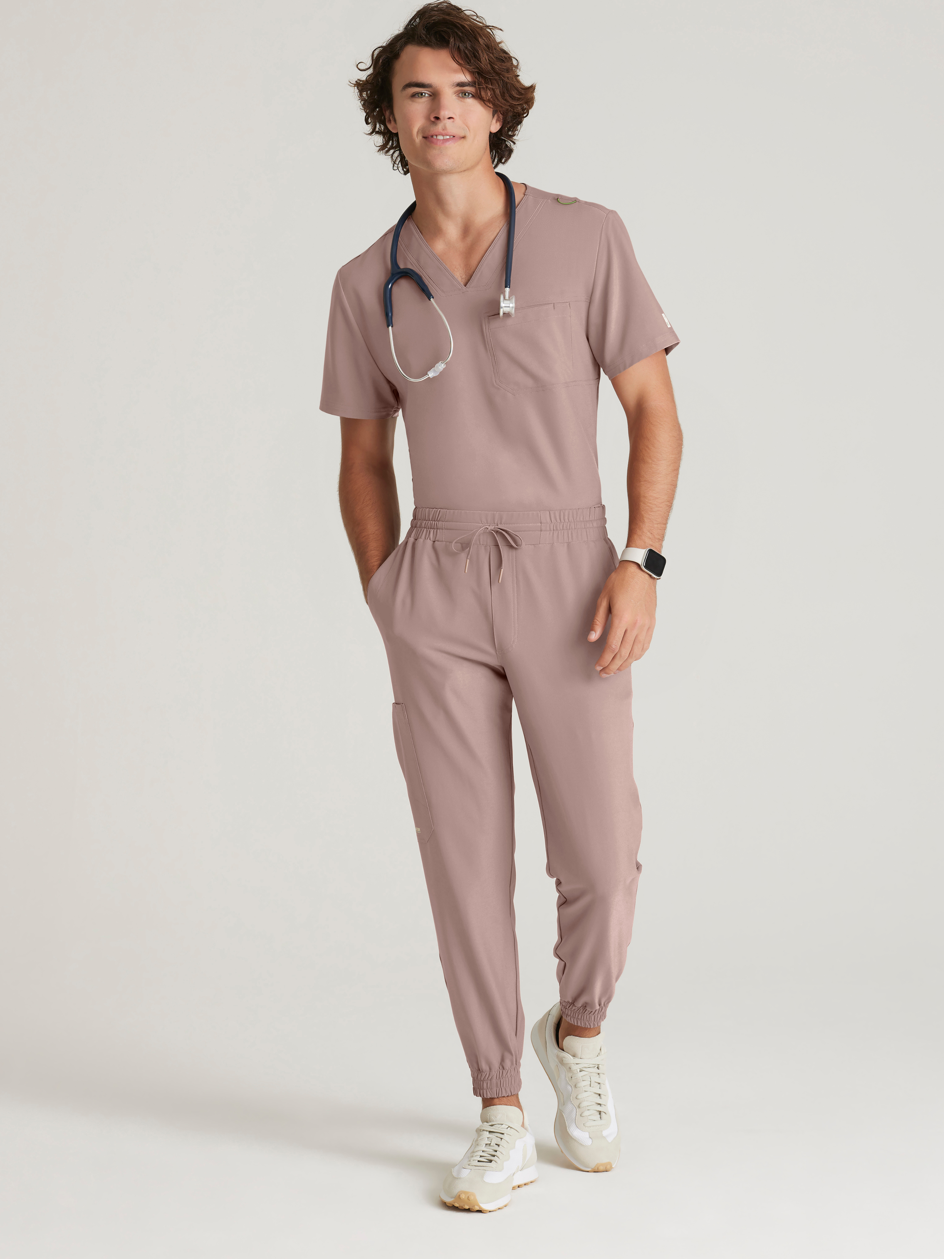 Journey 1-Pocket Ciclo® Scrub Top Grey's Anatomy™ by BARCO® Evolve